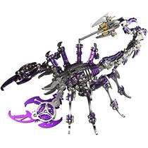 Quebra-cabeça de metal 3D PUOSUO Scorpion King Model para adultos Quebra-cabeça de metal 3D PUOSUO Scorpion King Model para adultos