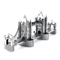 Quebra-cabeça de metal 3D Tower Bridge para adultos e crianças DIY Assembly