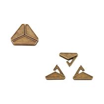 Quebra-Cabeça de Metal Cérebro Teaser - Jogo Clássico de Magia para Crianças e Adultos Quebra-Cabeça de Metal Cérebro Teaser - Jogo Clássico de Magia para Crianças e Adultos