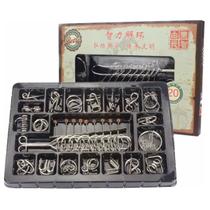 Quebra Cabeça De Metal Enigma 20 Modelos Puzzle and Perplex