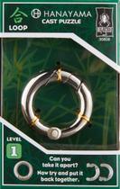 Quebra-Cabeça de Metal Hanayama Loop - Nível 1 - BePuzzled
