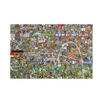 Quebra-Cabeça De Papel De 1000 Peças Para Adultos: História Do Futebol, Decoração De Parede E
