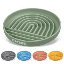 Quebra-cabeça de silicone Slow Feeder Dog Bowl RICHIE com ventosas