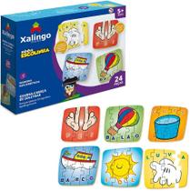 Quebra Cabeça De Soletrar 24 Peças - Minha Escolinha Xalingo