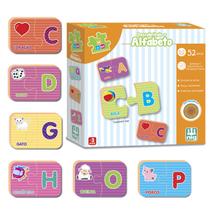 Quebra Cabeça Descobrindo Alfabeto Jogo Educativo Brinquedo Quebra Cabeça Descobrindo Alfabeto Jogo Educativo Brinquedo