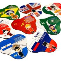 Quebra-cabeça Descobrindo e aprendendo países - BATEBUMBO Quebra-cabeça Descobrindo e aprendendo países - BATEBUMBO