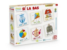 Quebra-Cabeça Descobrindo Sílabas - 3+ anos Quebra-Cabeça Descobrindo Sílabas - 3+ anos