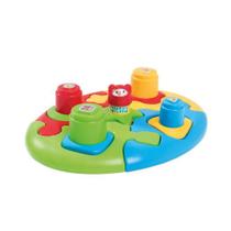 Quebra Cabeça Didático Duo Baby Puzzle Tateti 803 10 Peças