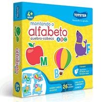 Quebra-Cabeça Didático Montando O Alfabeto 26 Peças Toyster