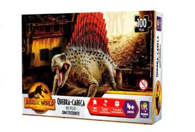 Quebra Cabeça Dimetrodonte 100 Peças Jurassic World 2085