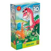 Quebra cabeça dino kid com 30 peças - grow - 3922 Quebra cabeça dino kid com 30 peças - grow - 3922