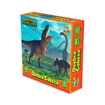Quebra-cabeça Dinossauros 200pçs ref 1027 - Ggb Brinquedos