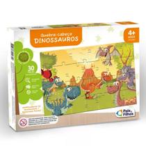 Quebra Cabeça Dinossauros 30 Peças 0965 Pais E Filhos