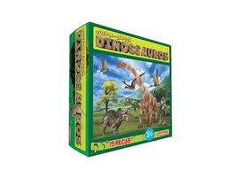 Quebra-cabeça dinossauros - carimbras