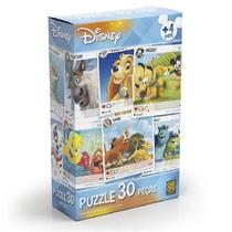 Quebra cabeça disney com 30 peças - grow - 2707