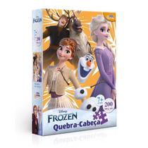 Quebra Cabeça Disney Frozen 200 Peças Toyster 8033