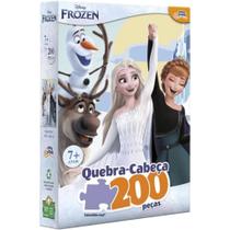 Quebra Cabeça Disney Frozen 200 Peças Toyster Quebra Cabeça Disney Frozen 200 Peças Toyster