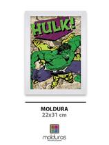 Quebra cabeça disney hulk 500 peças com moldura e petg - Molduras Personalizadas