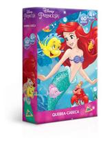 Quebra-Cabeça Disney - Princesa Ariel - 60 Peças - Toyster