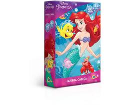 Quebra-Cabeça Disney - Princesa Ariel - 60 Peças - Toyster Quebra-Cabeça Disney - Princesa Ariel - 60 Peças - Toyster