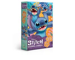 Quebra-Cabeça Disney Stitch 200 peças - Toyster Quebra-Cabeça Disney Stitch 200 peças - Toyster