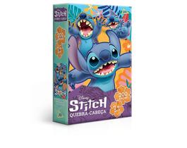 Quebra-Cabeça Disney Stitch 200 peças - Toyster Quebra-Cabeça Disney Stitch 200 peças - Toyster