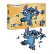 Quebra-cabeca disney stitch 60 peças - xalingo