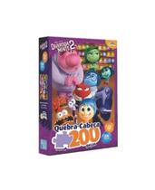 Quebra Cabeça Divertidamente 200 Peças Disney Pixar Puzzle Infantil Original