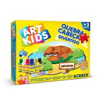 Quebra Cabeça Divertido Acrilex Art Kids Tartaruga
