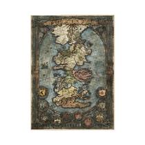 Quebra-Cabeça Do Mapa De Westeros Personalizável, Perfeito Para Eventos Familiares, Halloween E Quebra-Cabeça Do Mapa De Westeros Personalizável, Perfeito Para Eventos Familiares, Halloween E