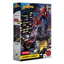 Quebra-Cabeça Do Spider-Man E Venom Cidade Noturna Marvel Com 200 Peças Brinquedo Montessori Jak Quebra-Cabeça Do Spider-Man E Venom Cidade Noturna Marvel Com 200 Peças Brinquedo Montessori Jak