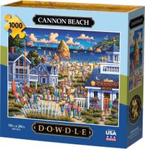 Quebra-cabeça Dowdle Cannon Beach 1000 peças Quebra-cabeça Dowdle Cannon Beach 1000 peças