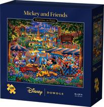 Quebra-cabeça DOWDLE Mickey e seus amigos pintando em Paris 500 peças