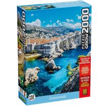 Quebra Cabeça Dubrovnik 2000 Peças Original Grow