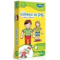 Quebra-Cabeça Dupla Face Da Cabeça Ao Pé 9 Peças Toyster