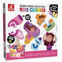 Quebra cabeça dupla face meus cuidados