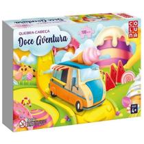 Quebra Cabeça Educativo 100 Pcs Prende atenção Idoso Criança