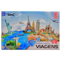 Quebra Cabeça Educativo 100 Pcs Prende atenção Idoso Criança - Pais e filhos