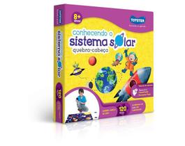 quebra-cabeça educativo - Conhecendo o Sistema Solar -120 pç