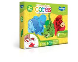 Quebra-Cabeça Educativo Explorando as Cores - Toyster