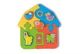 Quebra-Cabeça Educativo Fazenda Tateti Mania