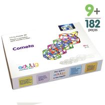 Quebra-cabeça Edulig Puzzle 3D Cometa - 182 peças e conexões - 6 cores - Edulig