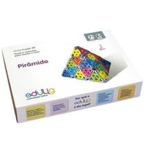 Quebra-Cabeça Edulig Puzzle 3D Pirâmide - 144 Peças