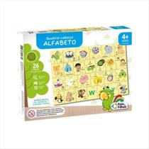 Quebra Cabeça Em Madeira 26 Peças Alfabeto Didático - PAIS & FILHOS