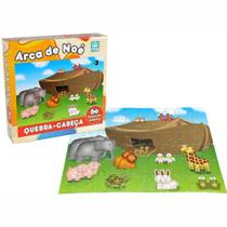 Quebra-Cabeça em Madeira - Arca de Noé - 60 peças - Nig - NIG Brinquedos