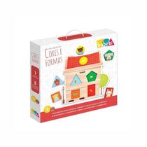 Quebra-Cabeça Encaixe Cores E Formas Babebi