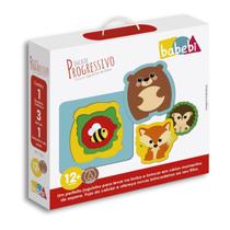 Quebra-Cabeça Encaixe Progressivo Edição Jogos de Bolsa Quebra-Cabeça Encaixe Progressivo Edição Jogos de Bolsa