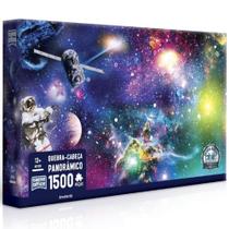 Quebra cabeca espaco sideral panoramico 1500 pecas toyster
