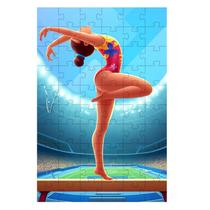Quebra-Cabeça Esportes Ginastica de 60 peças Educativo e Cognitivo