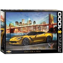 Quebra-cabeça EuroGraphics 2015 Chevrolet Corvette Z06 1000 peças Quebra-cabeça EuroGraphics 2015 Chevrolet Corvette Z06 1000 peças